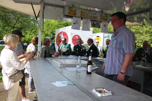 Für Getränke ist natürlich gesorgt